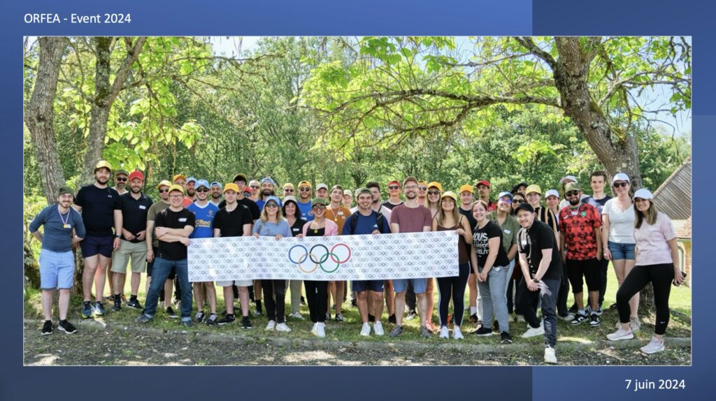 Les olympiades s'invitent au séminaire des collaborateurs d'ORFEA.