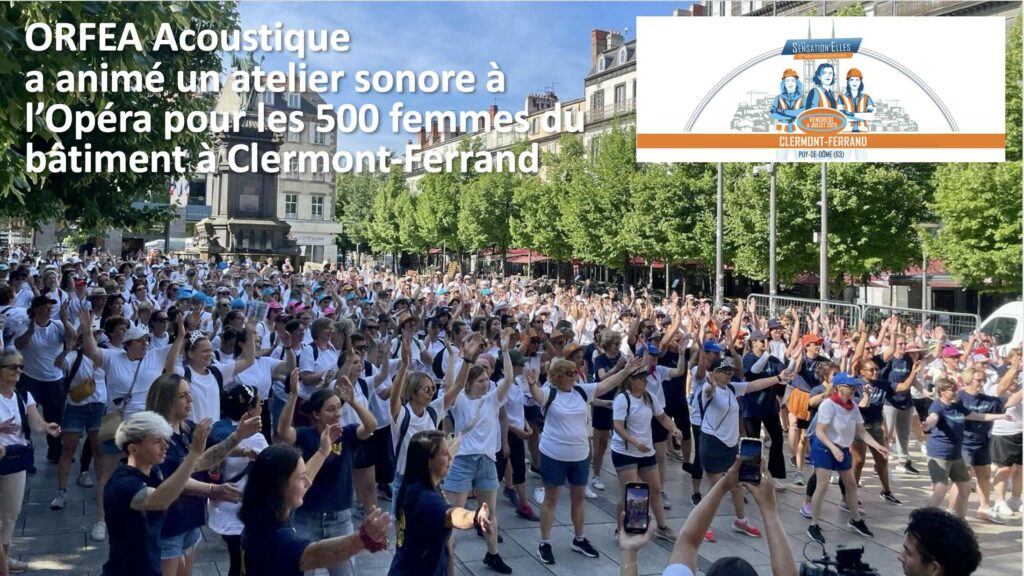 Orfea valorise son métier auprès des femmes du bâtiment.